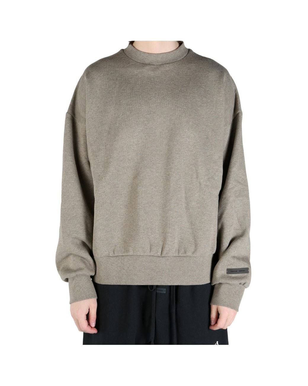 Fear Of God Gray Classic Crewneck Sweatshirt for men