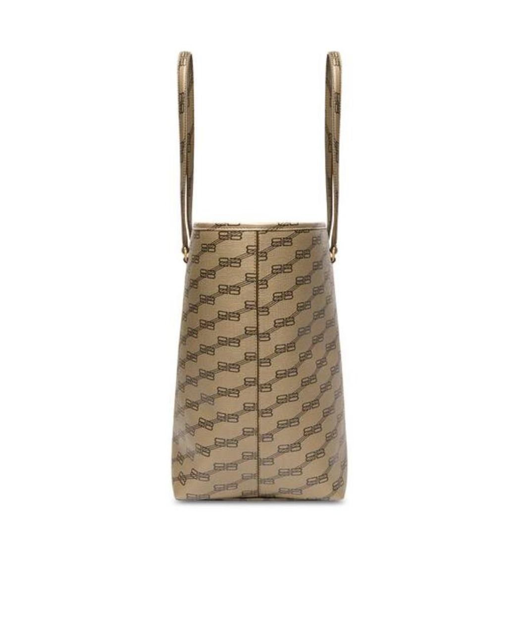 Balenciaga Natural Signature Large Shopper Tote Bag for men
