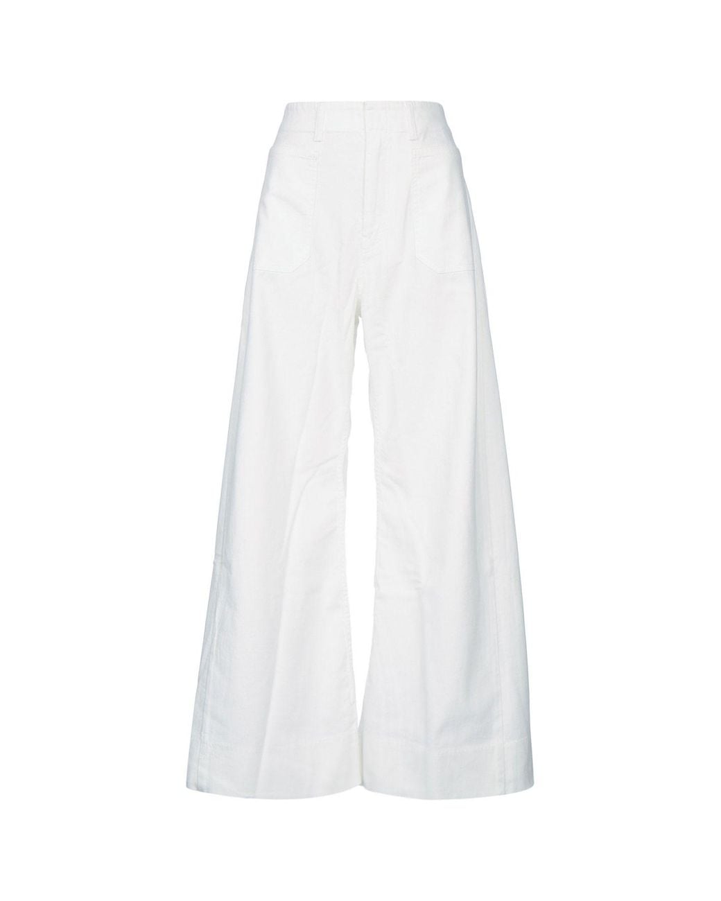 Céline White Flare Jeans 004 for men