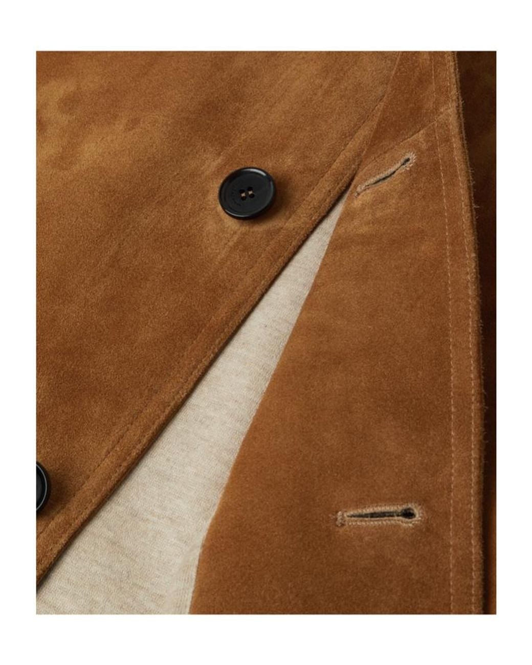 Loro Piana Brown Maremma Jacket for men
