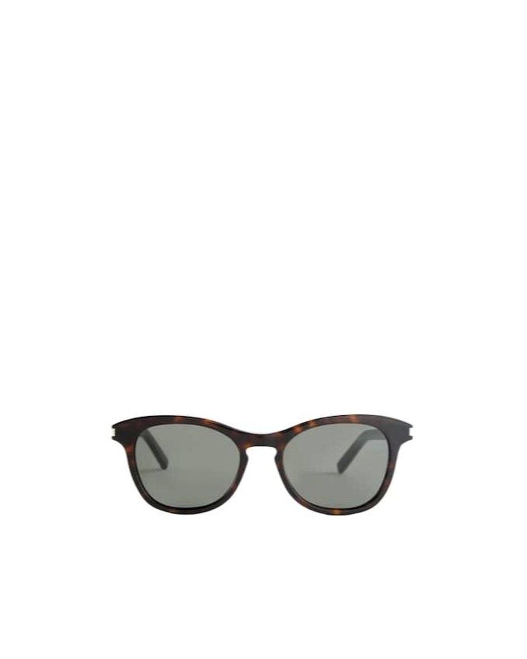 Saint Laurent Metallic Round-Frame Acetate Sunglasses for men
