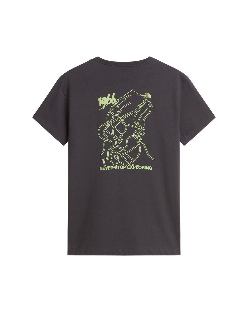 The North Face Black Printed T-Shirt for men