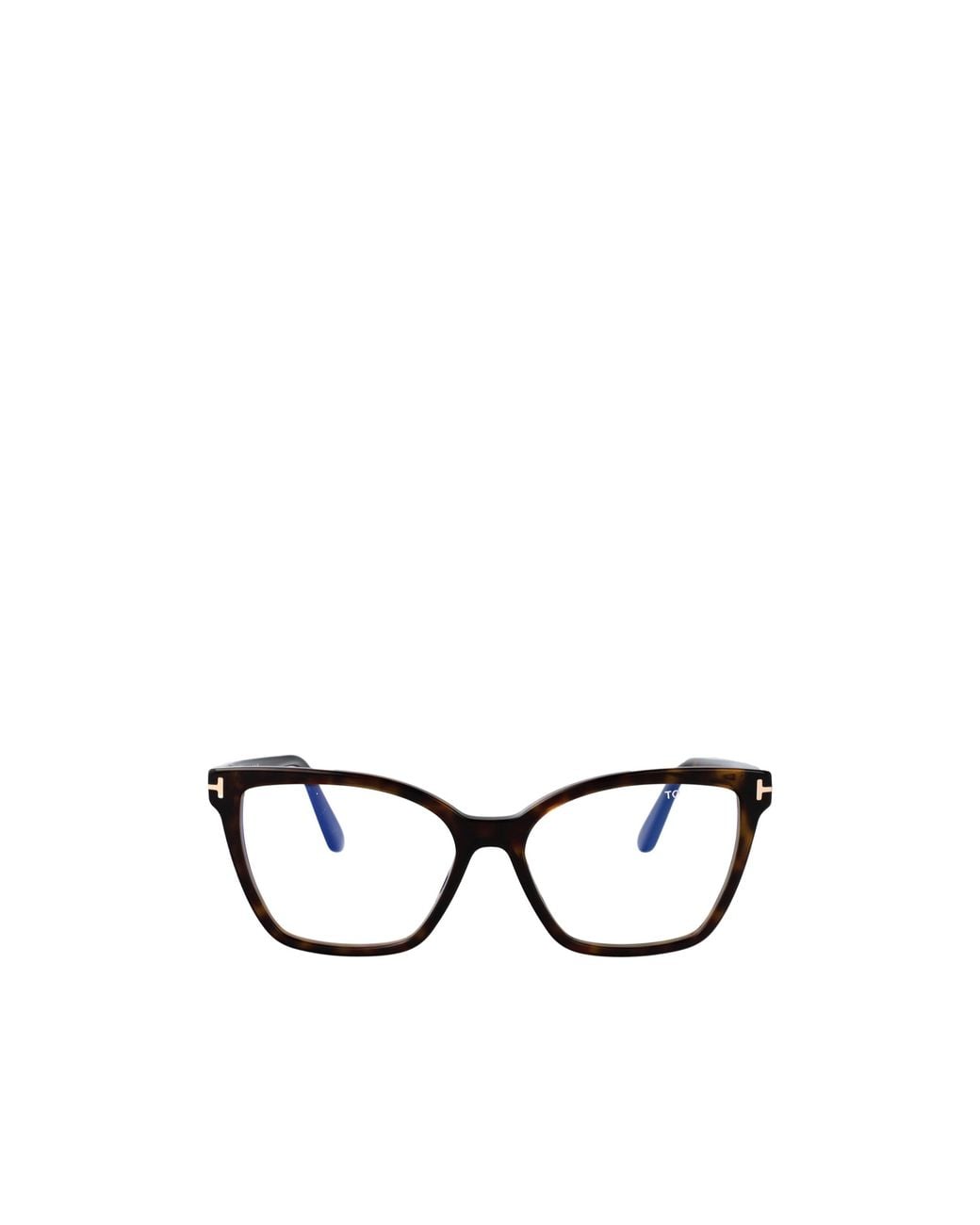 Tom Ford White Eyewear Butterfly Frame Glasses for men