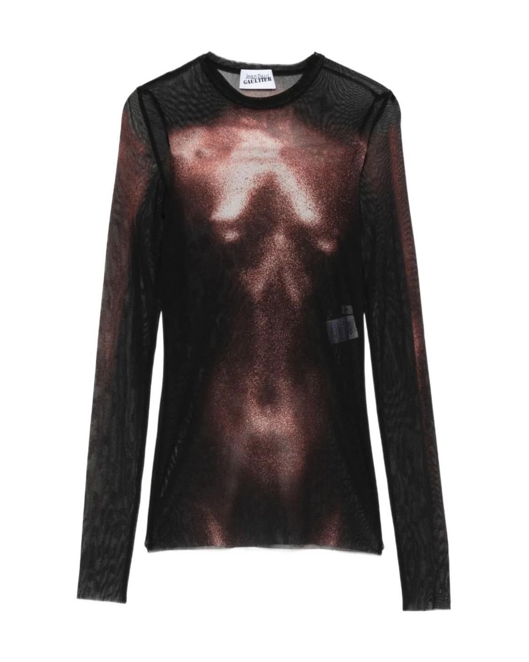 Jean Paul Gaultier Black Body Dust Top
