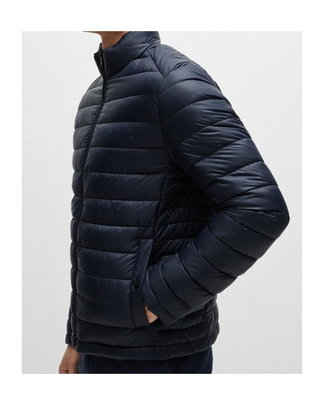 Boss Blue Boss Water-Repellent Padded Jacket for men