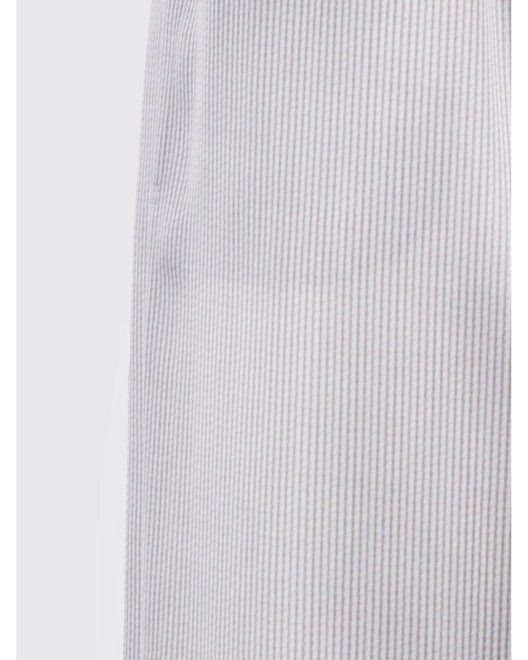Emporio Armani Gray Elasticated Drawstring Waistband Trousers