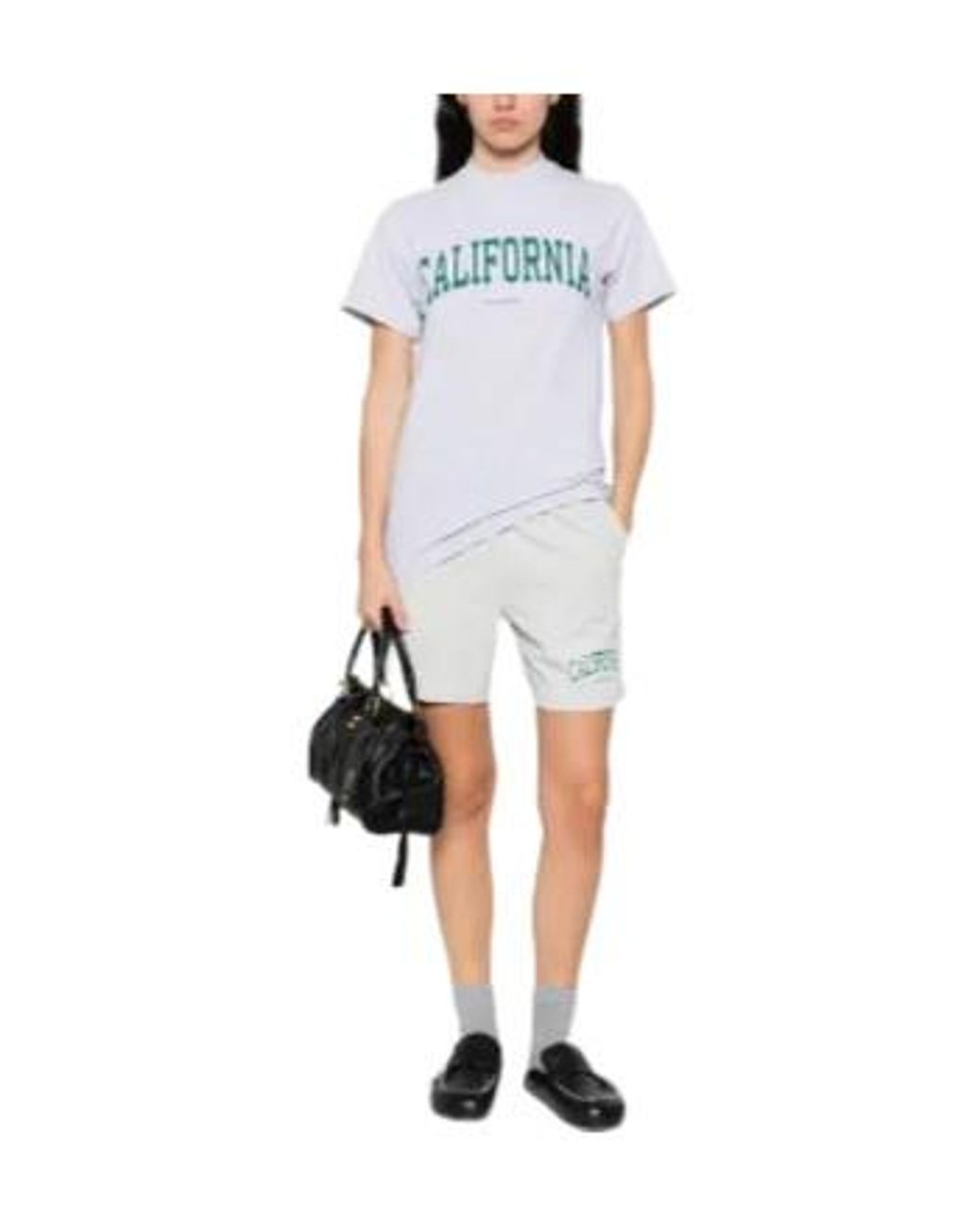 Sporty & Rich White Stretch-Cotton T-Shirt