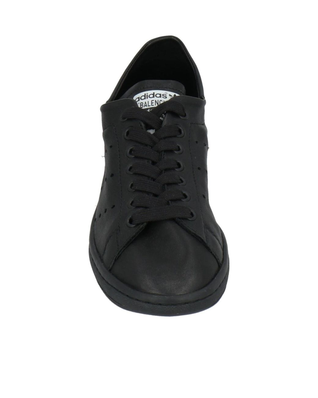 Balenciaga Black Minimalist Low-Top Casual Shoes