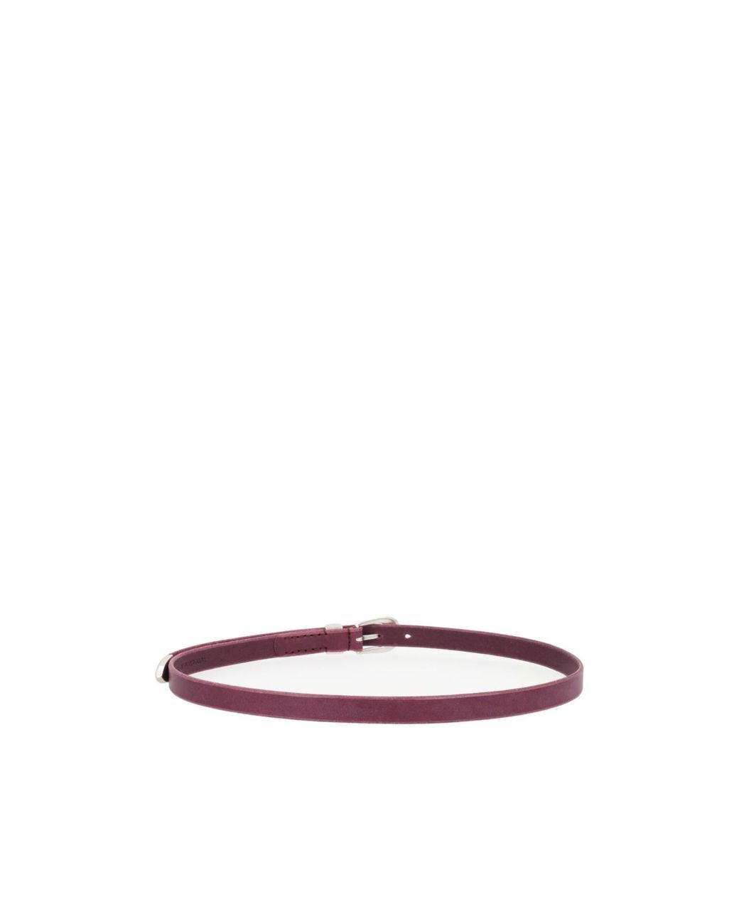 Our Legacy White Buckle Belt for men
