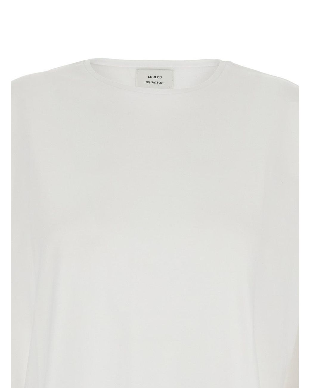 Loulou de Saison White Osis Oversized T-Shirt