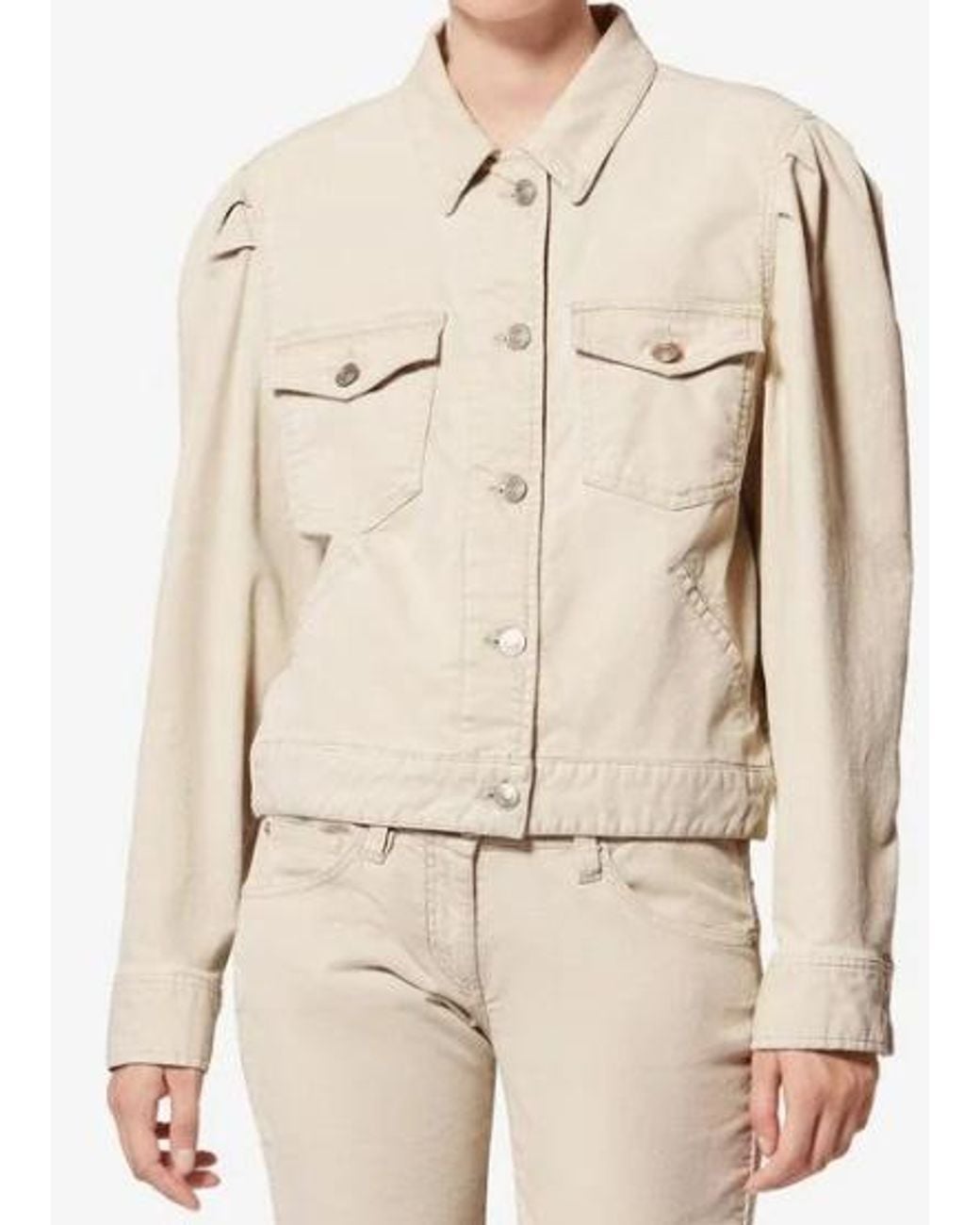 Isabel Marant Natural Isabel Marant Étoile Corduroy Jacket