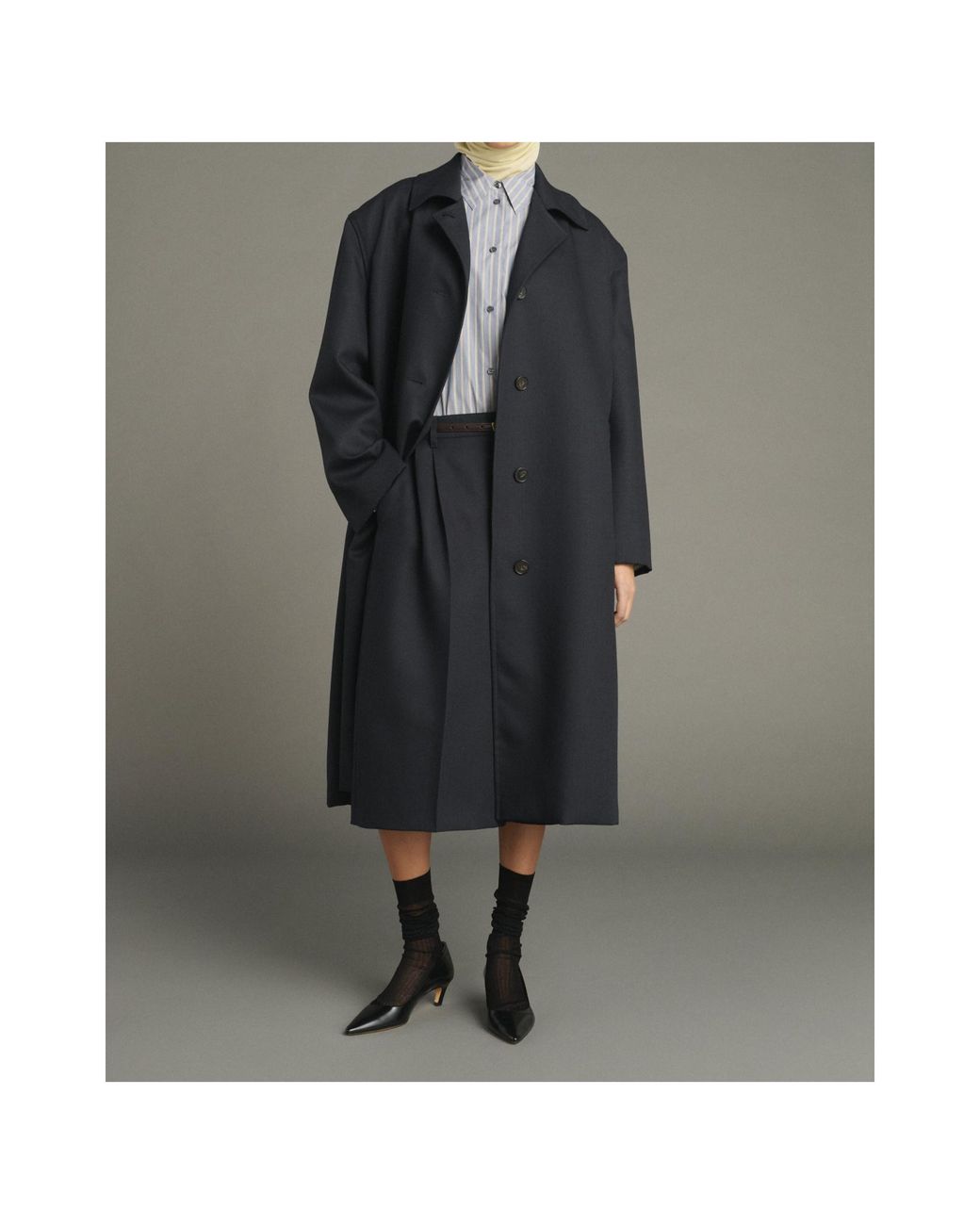 Soeur Blue Wide-Leg Trousers