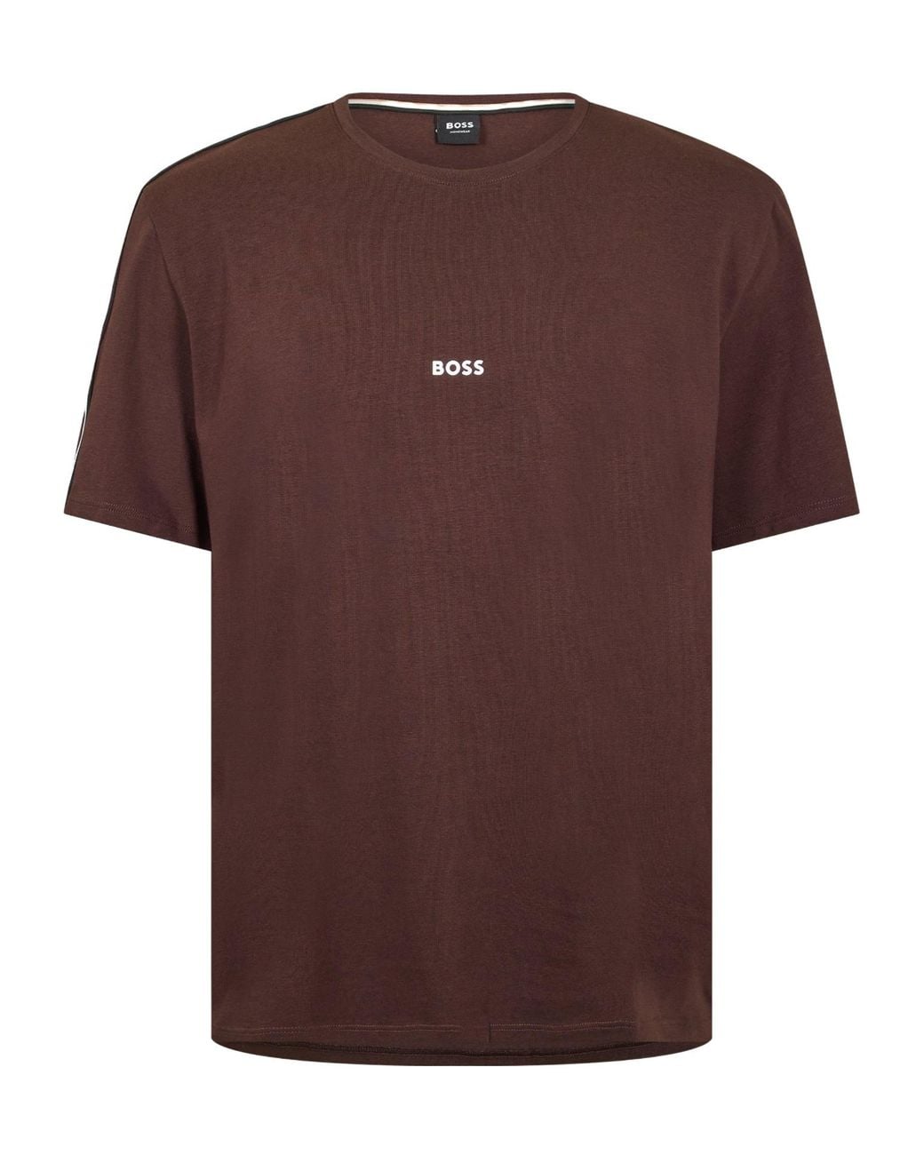 Boss Brown Fashion Home T-Shirt for men