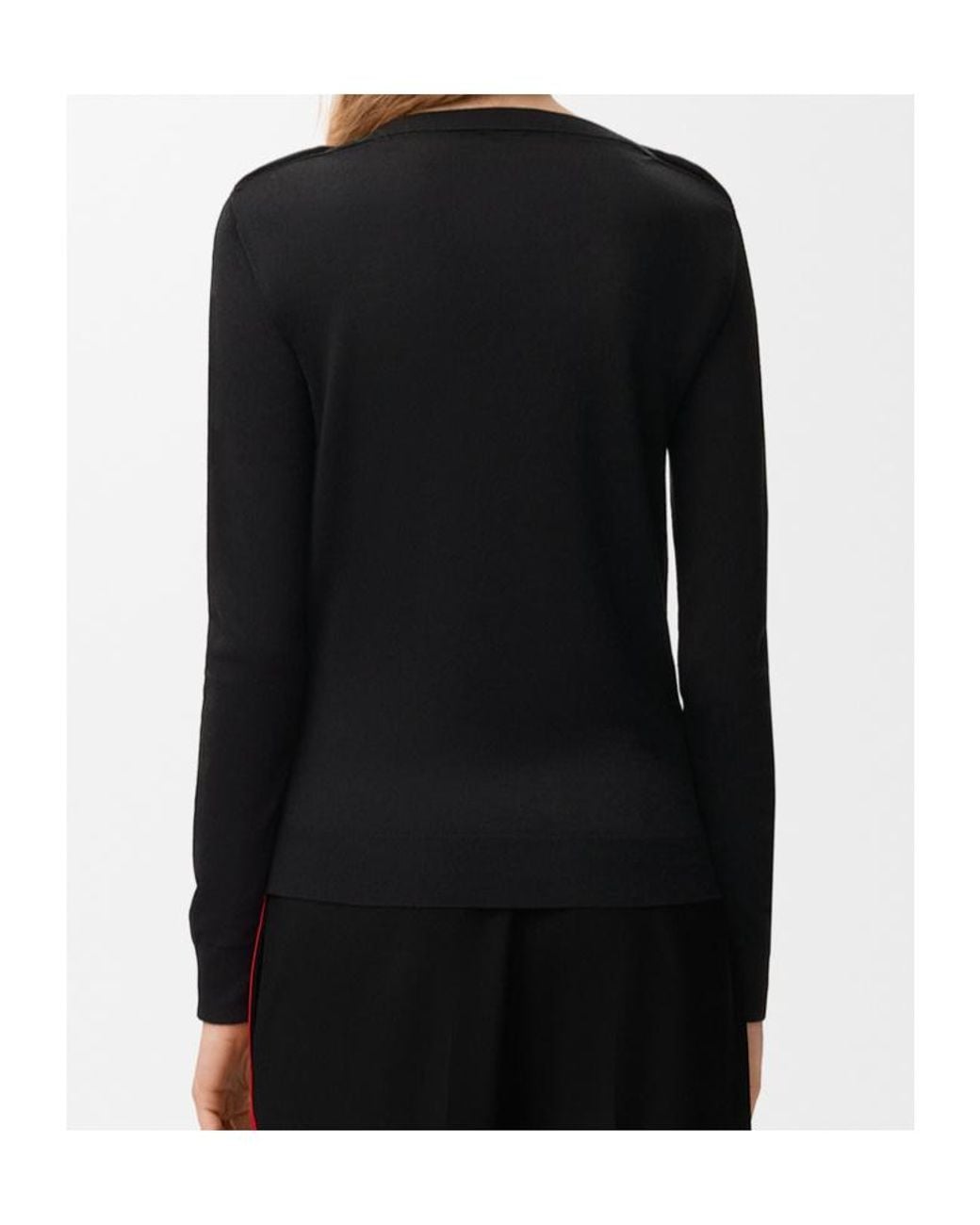 Loewe Black Logo Crewneck Sweater