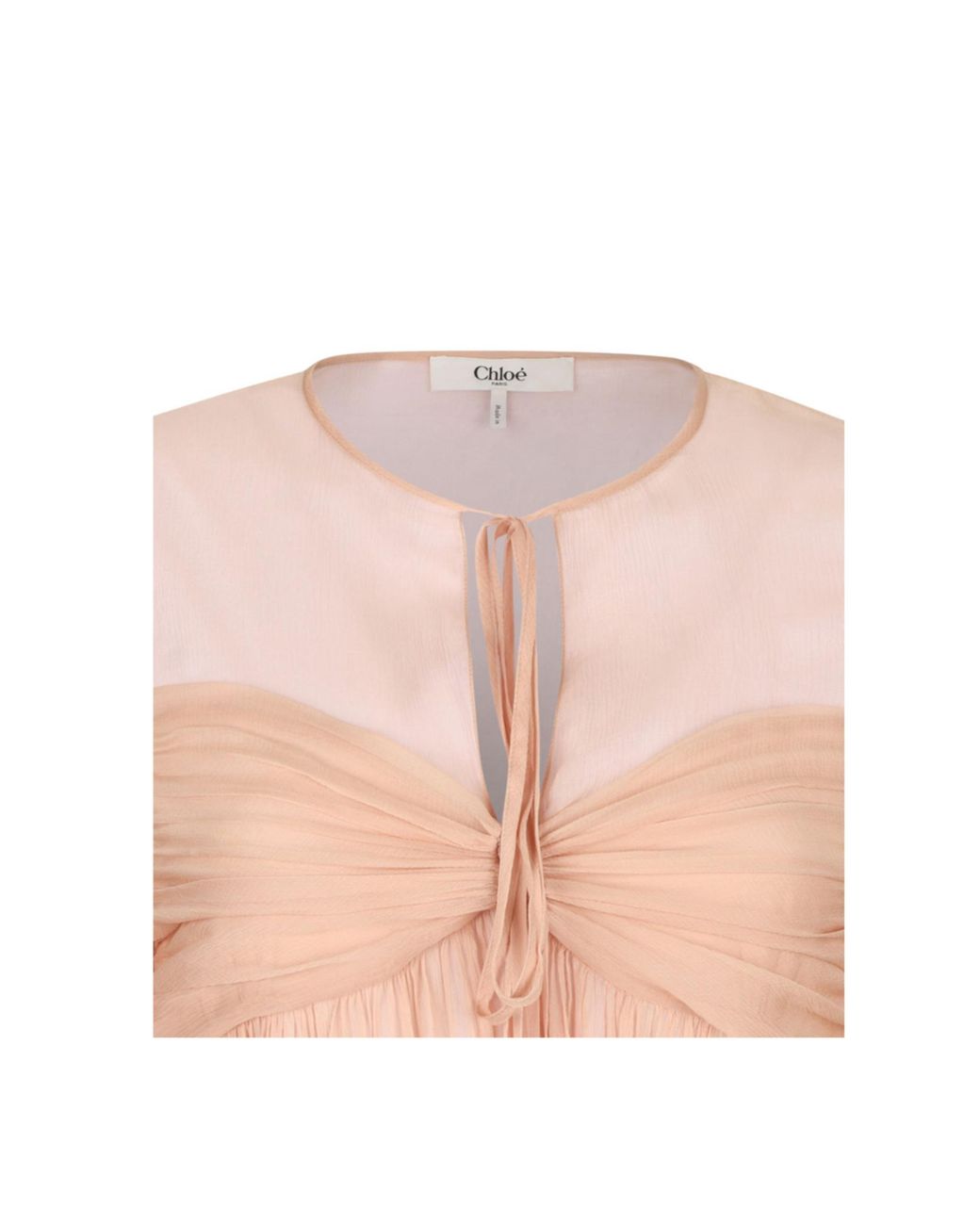 Chloé Natural Long-Sleeved Top