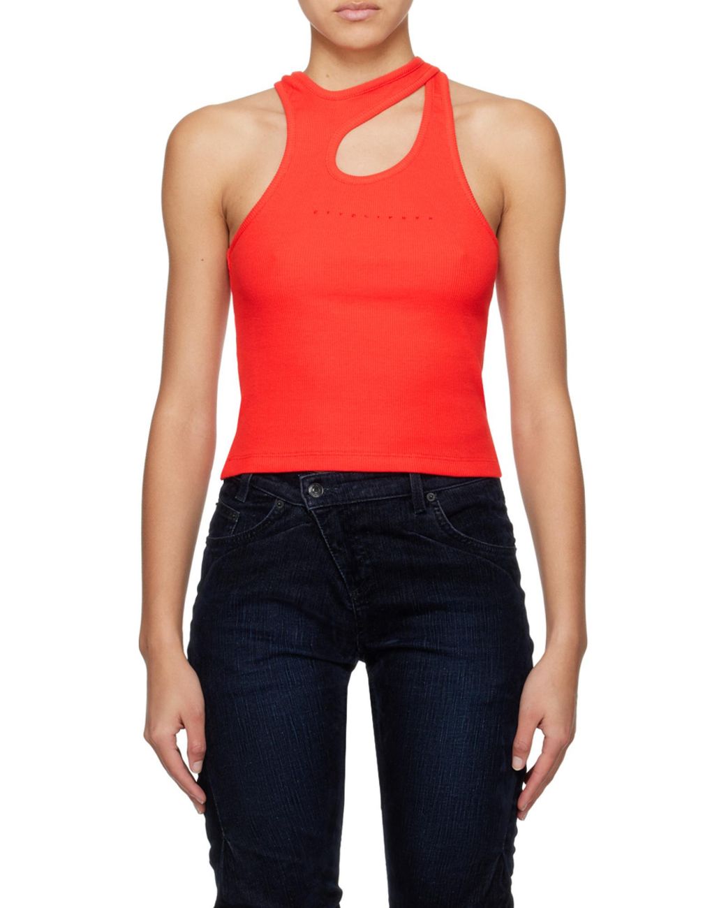 OTTOLINGER Red Rib Knitted Vest