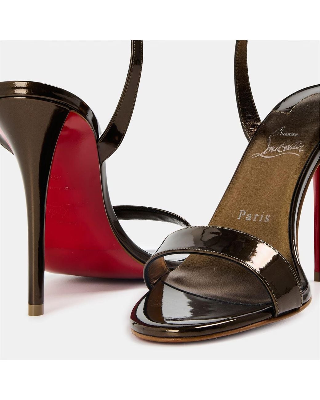 Christian Louboutin White Chr Miss Z Sndal
