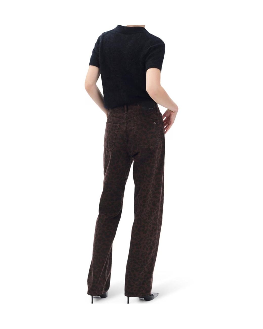 Rag & Bone Brown Casual Pants With Belt Loops