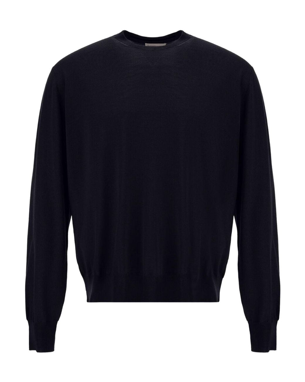 Herno Blue Logo Knitwear for men