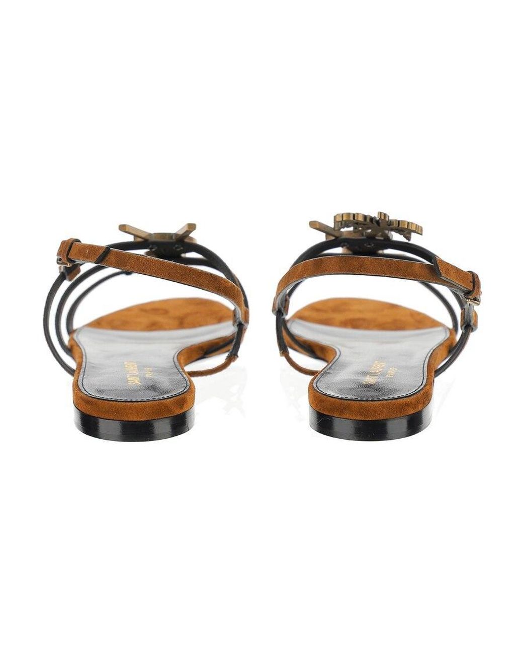 Saint Laurent Multicolor Cassandra Sandals