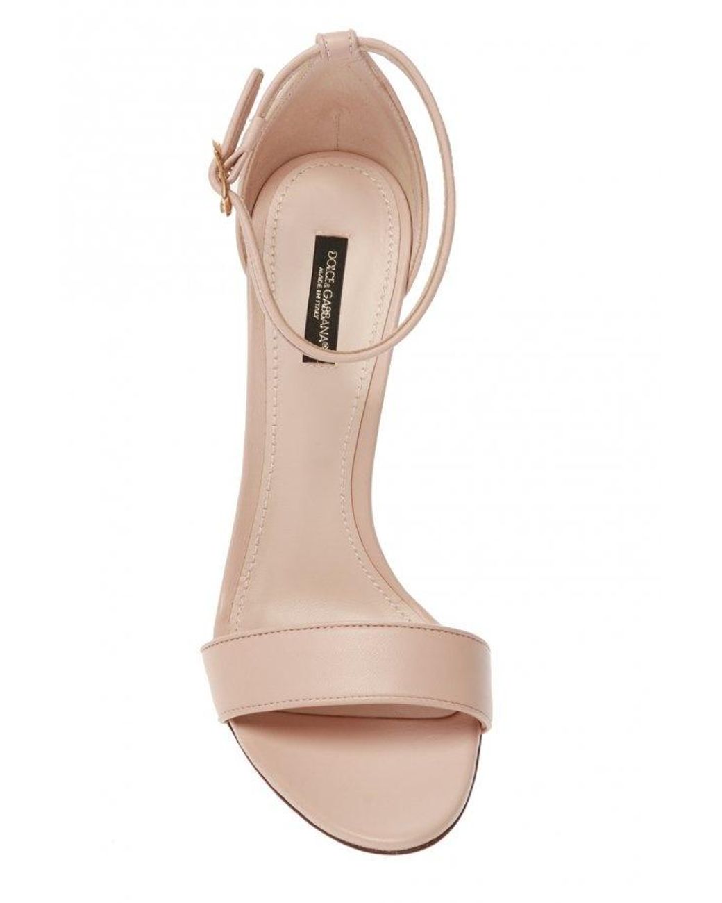 Dolce & Gabbana Natural Baroque Dg Heel Sandals