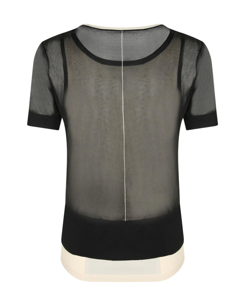 Paul Smith Gray Double-Layer T-Shirt