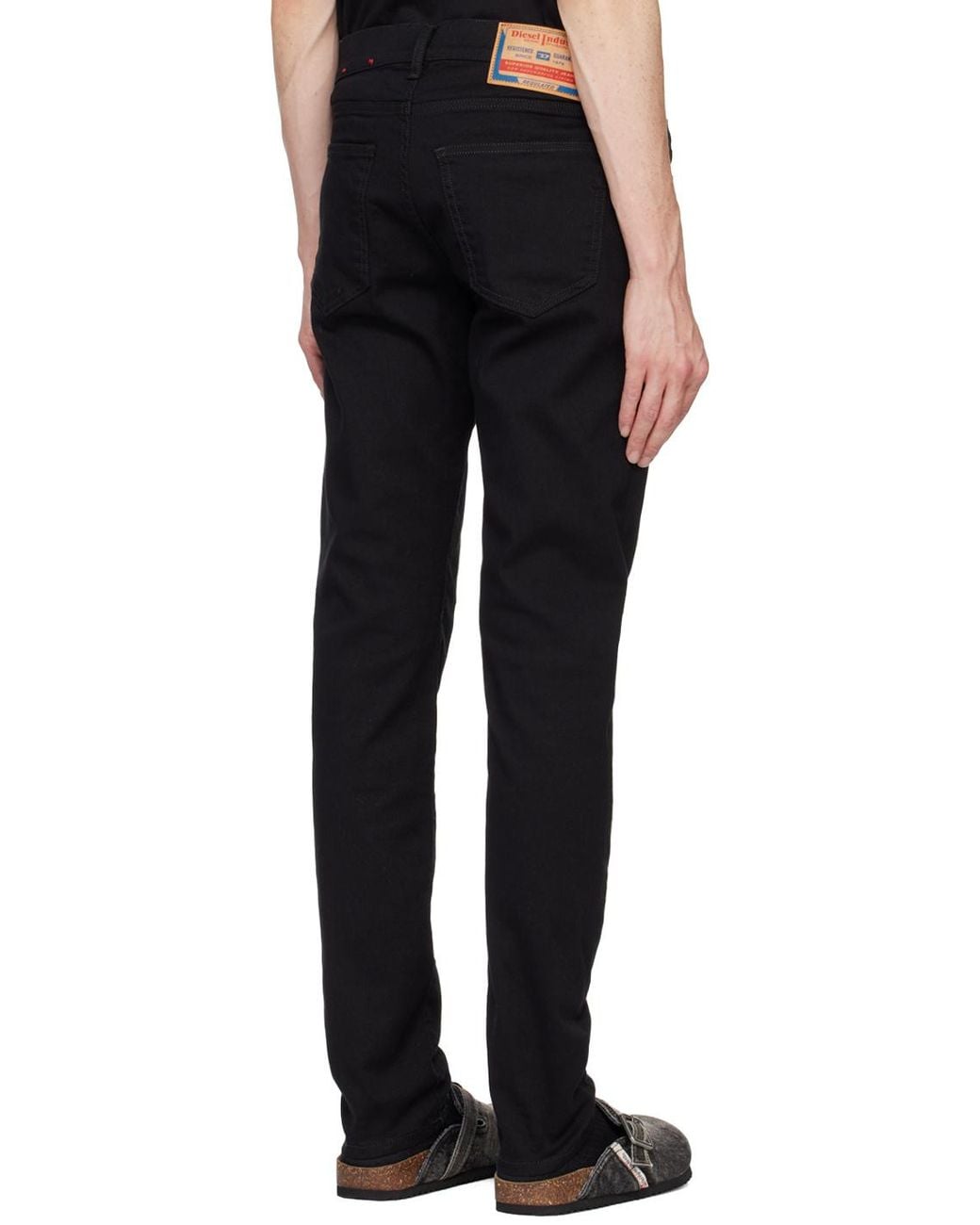 DIESEL Blue 2019 D-Strukt Straight-Leg Slim-Cut Jeans for men
