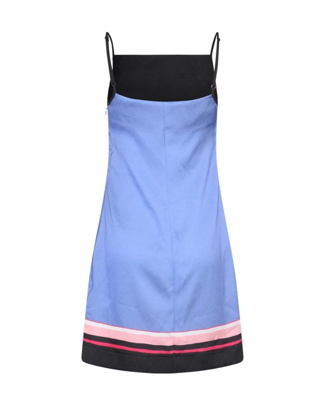 Versace Jeans Red Graphic-Print Sleeveless Mini Dress