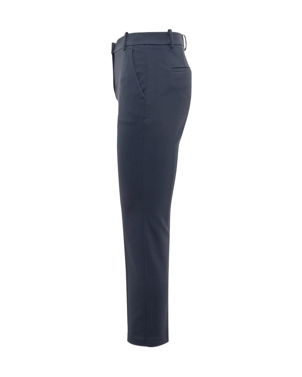 Pinko Blue Straight-Leg Trousers