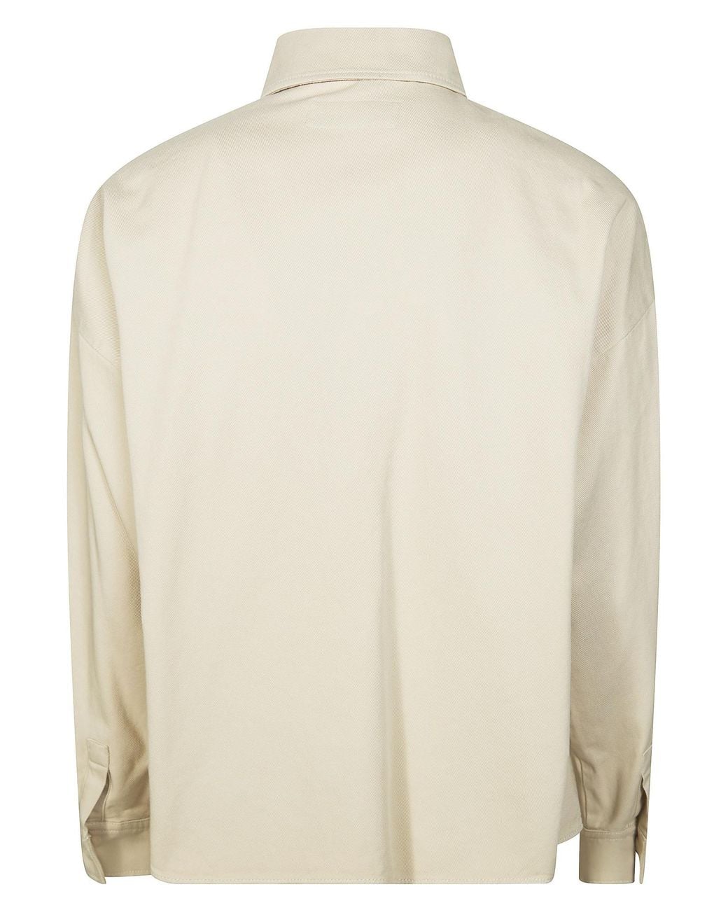 Max Mara White Weekend Wkdradente High-Low Hem Shirt