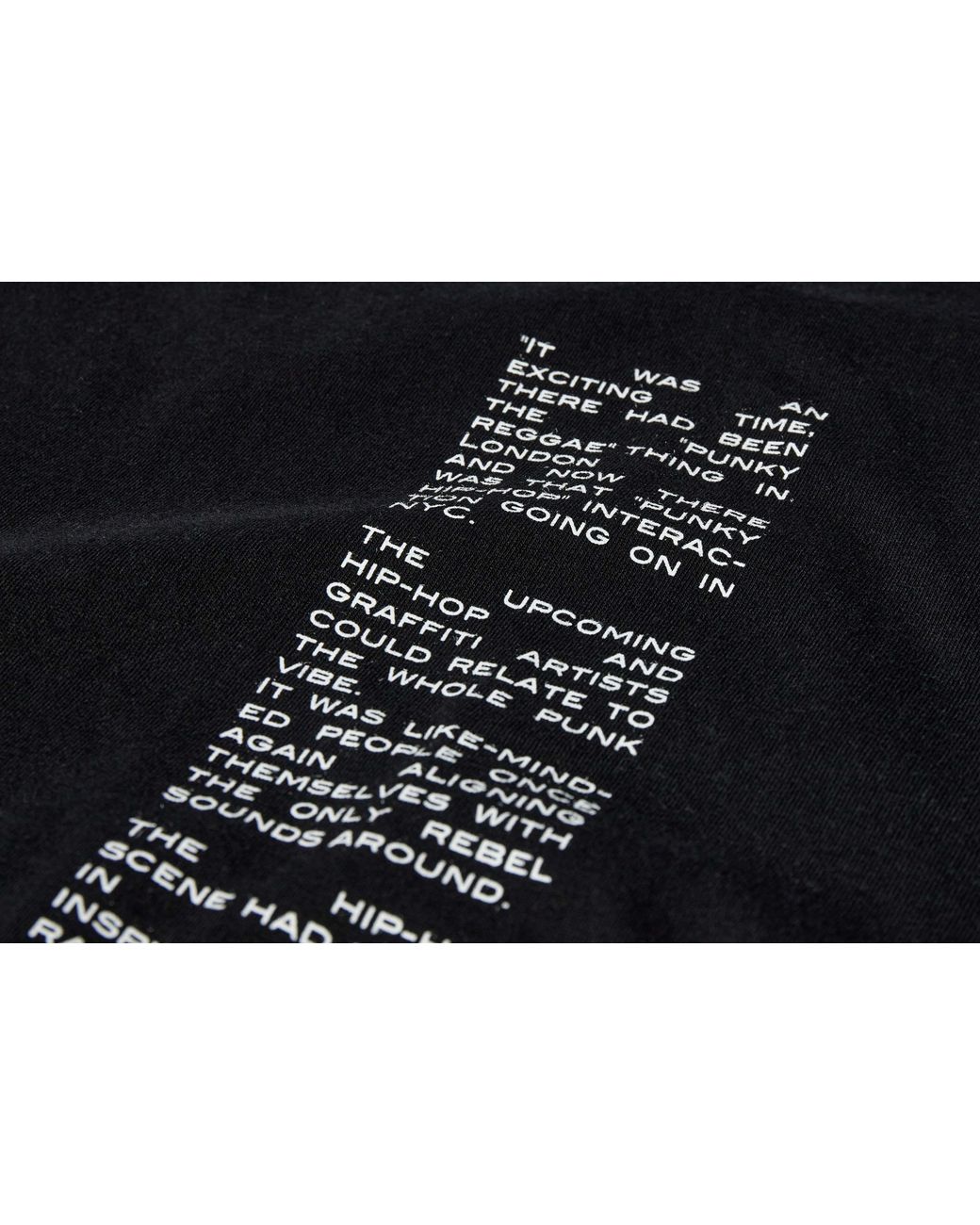 Neighborhood Black Short-Sleeved T-Shirt for men