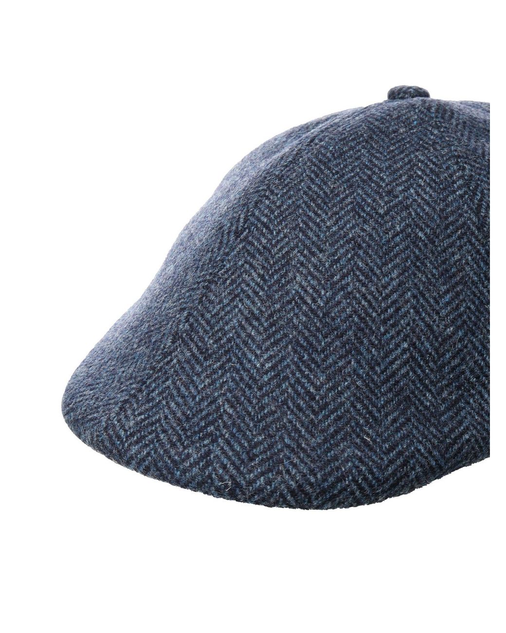 Mc2 Saint Barth Blue Logo Embroidered Hat