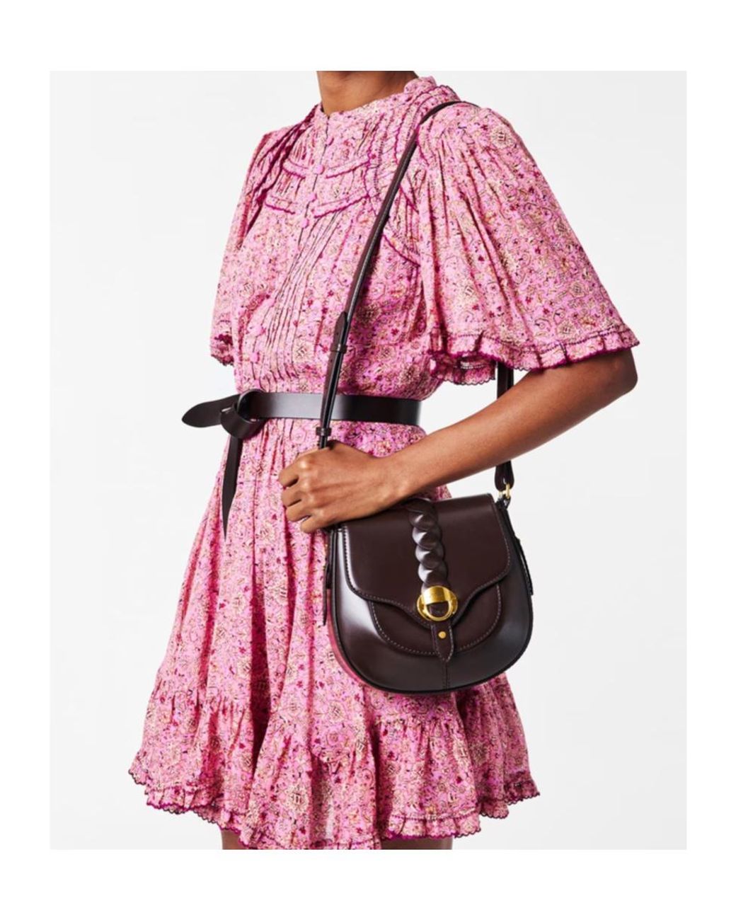 Isabel Marant Black Altay Small Crossbody Bag