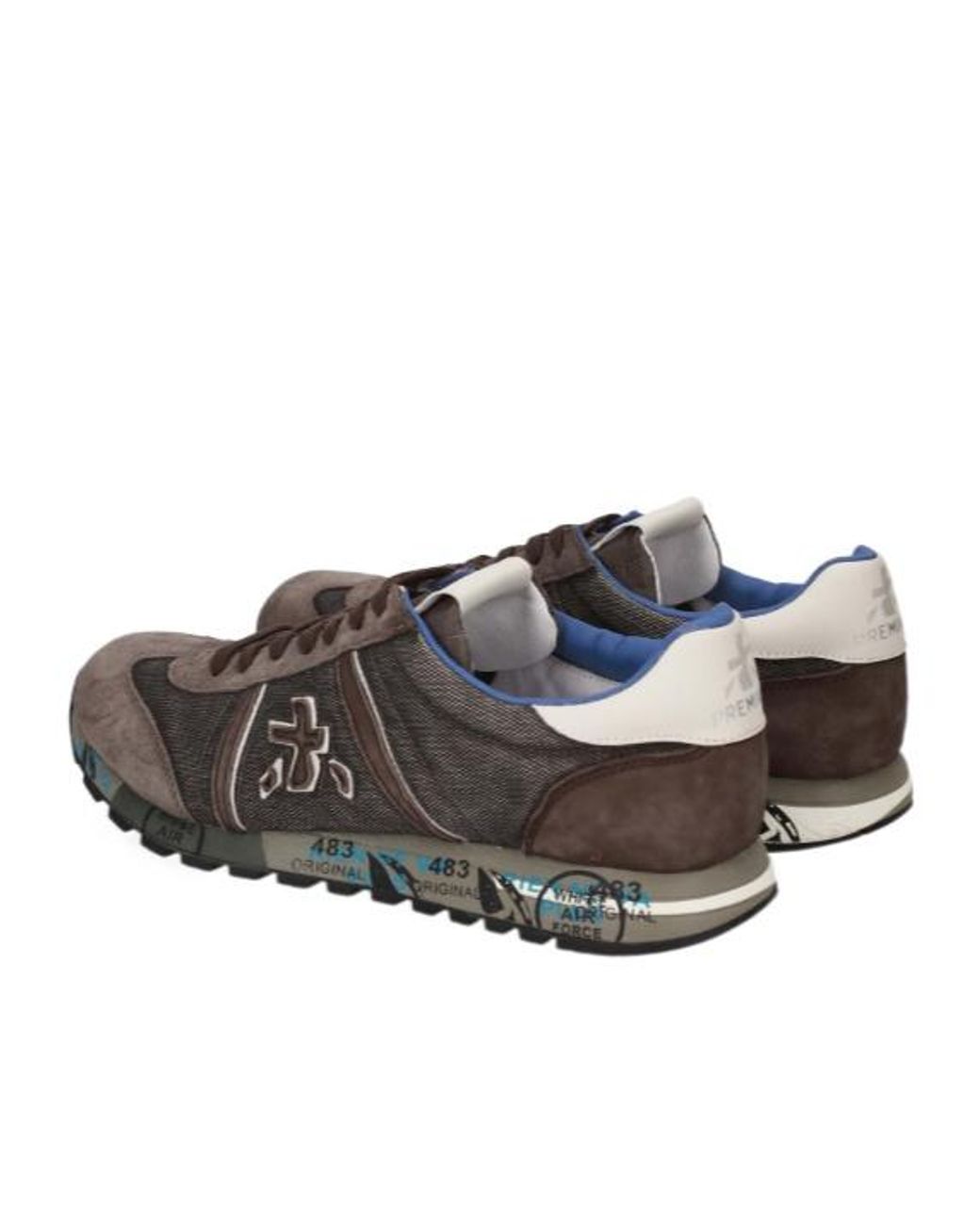 Premiata Brown Lucy 8406 Sneakers for men