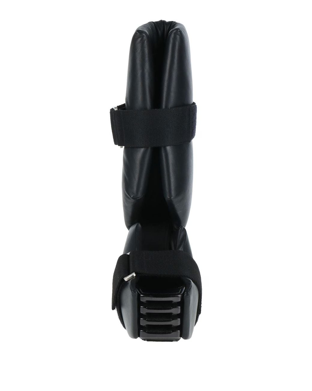 Rick Owens Black Minimalist Stylish Tall Boots