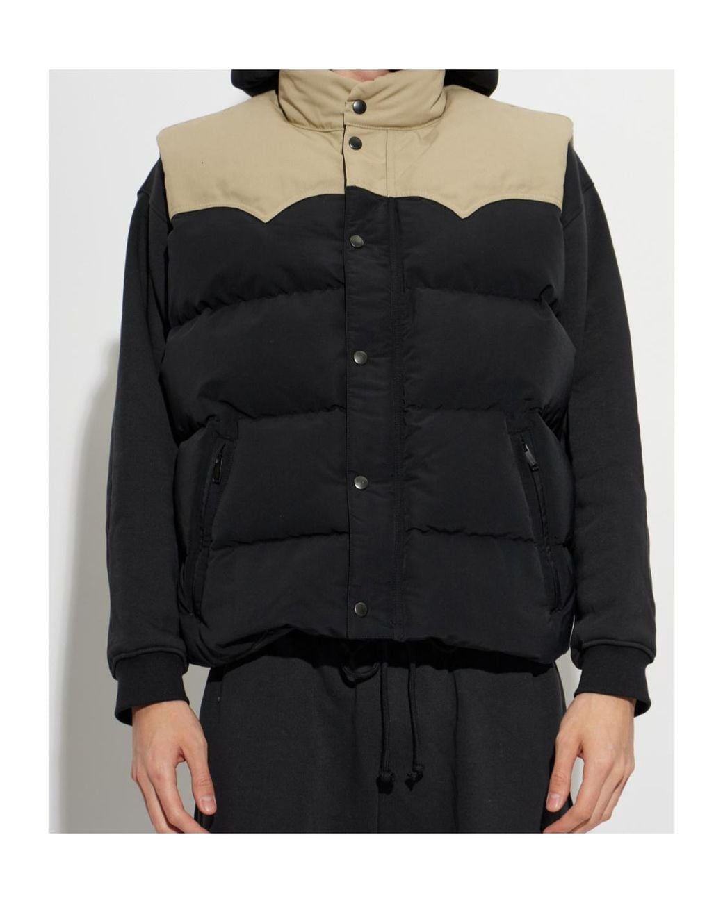 Canada Goose Black 'Douglas' Down Vest for men