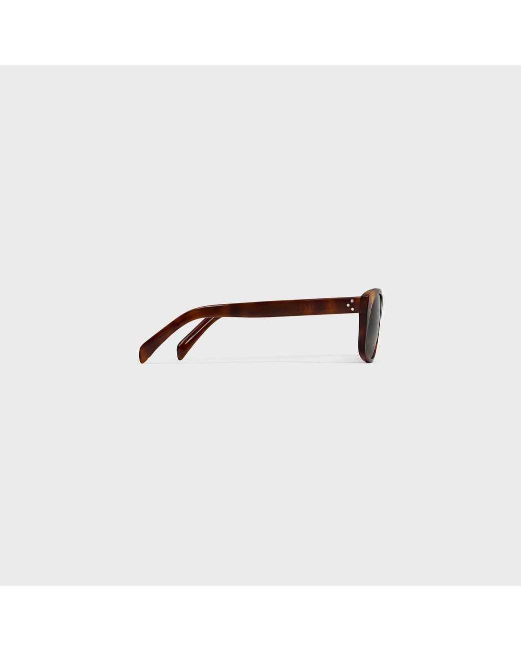 Céline Green Frame 65 Sunglasses for men