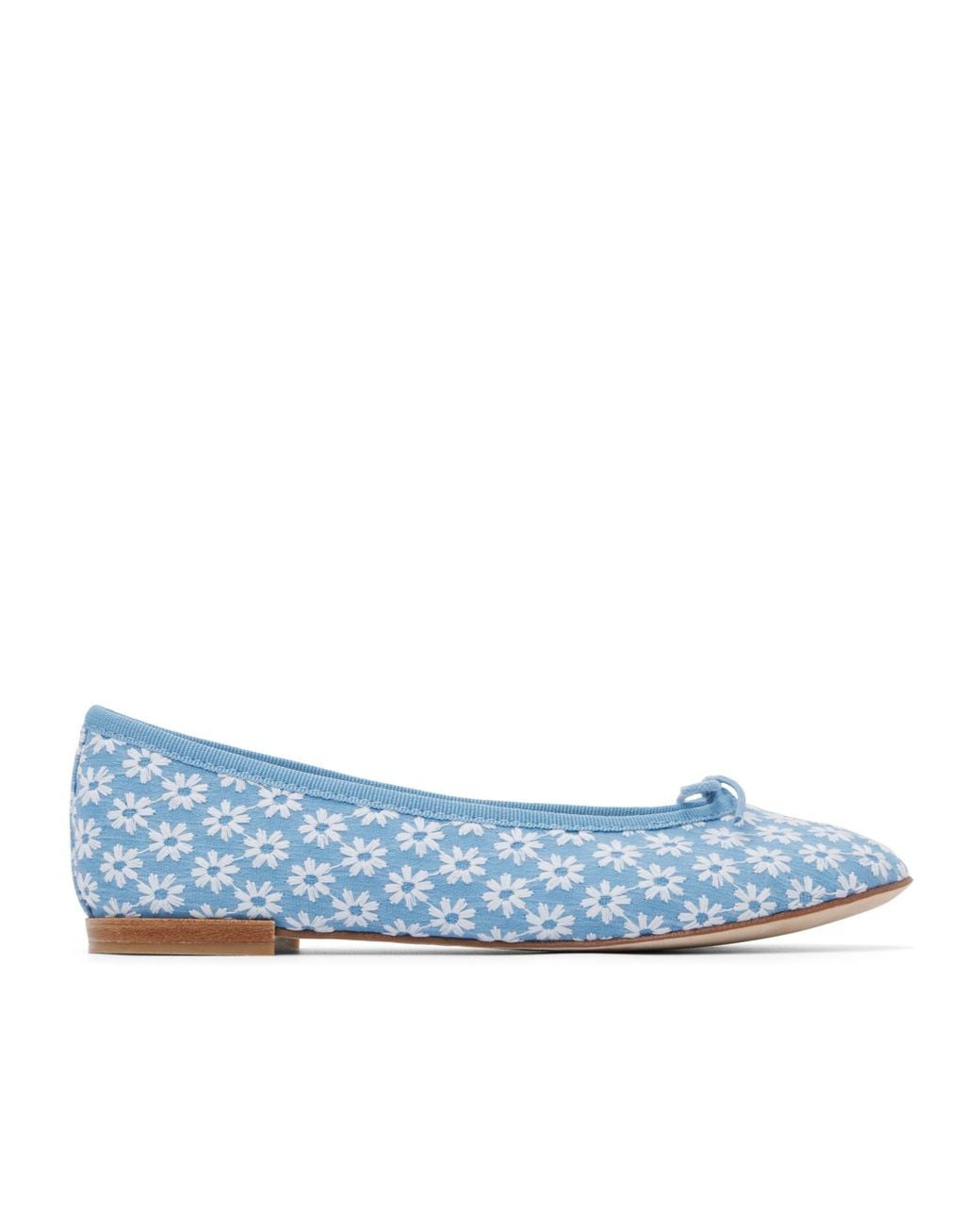 Repetto Blue Cendrillon Ballet Flats