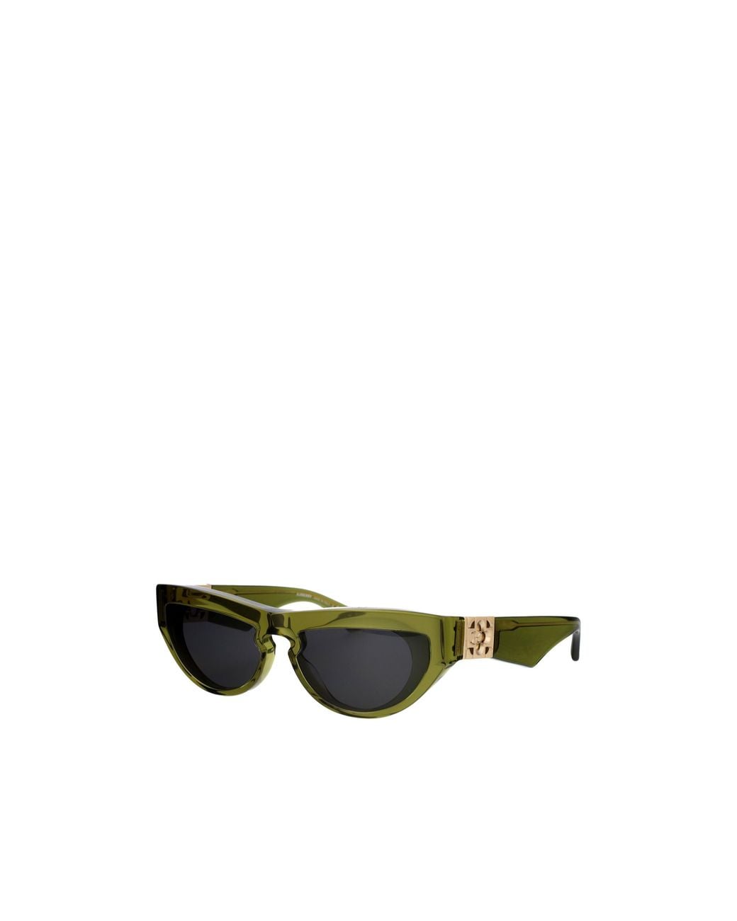 Burberry Green Eyewear Cat-Eye Sunglasses