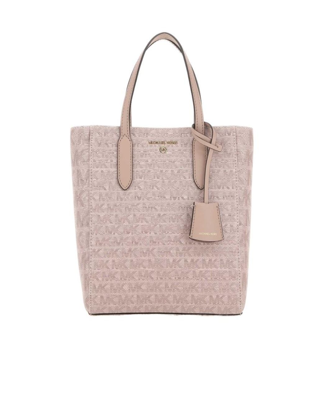 MICHAEL Michael Kors Pink Monogram Patterned Top Handle Bag