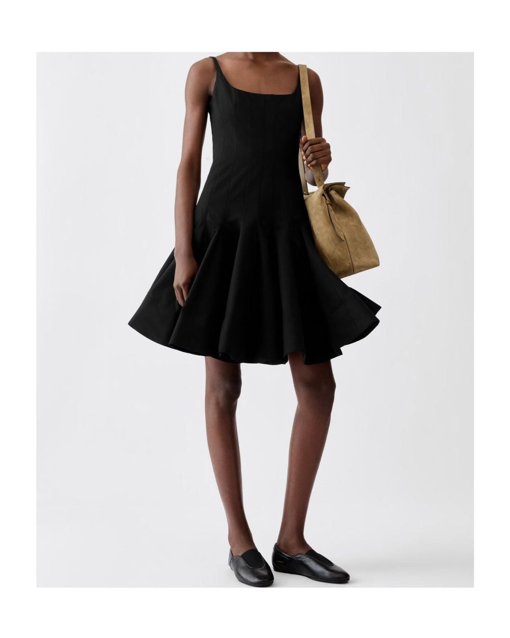 Jacquemus Black The Agave Mini Dress