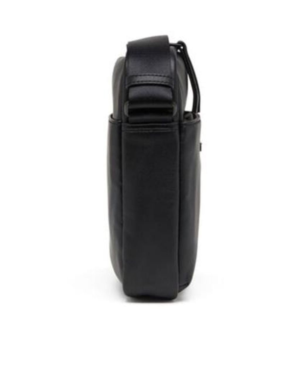 DIESEL Black Rave D-Logo Shoulder Bag for men