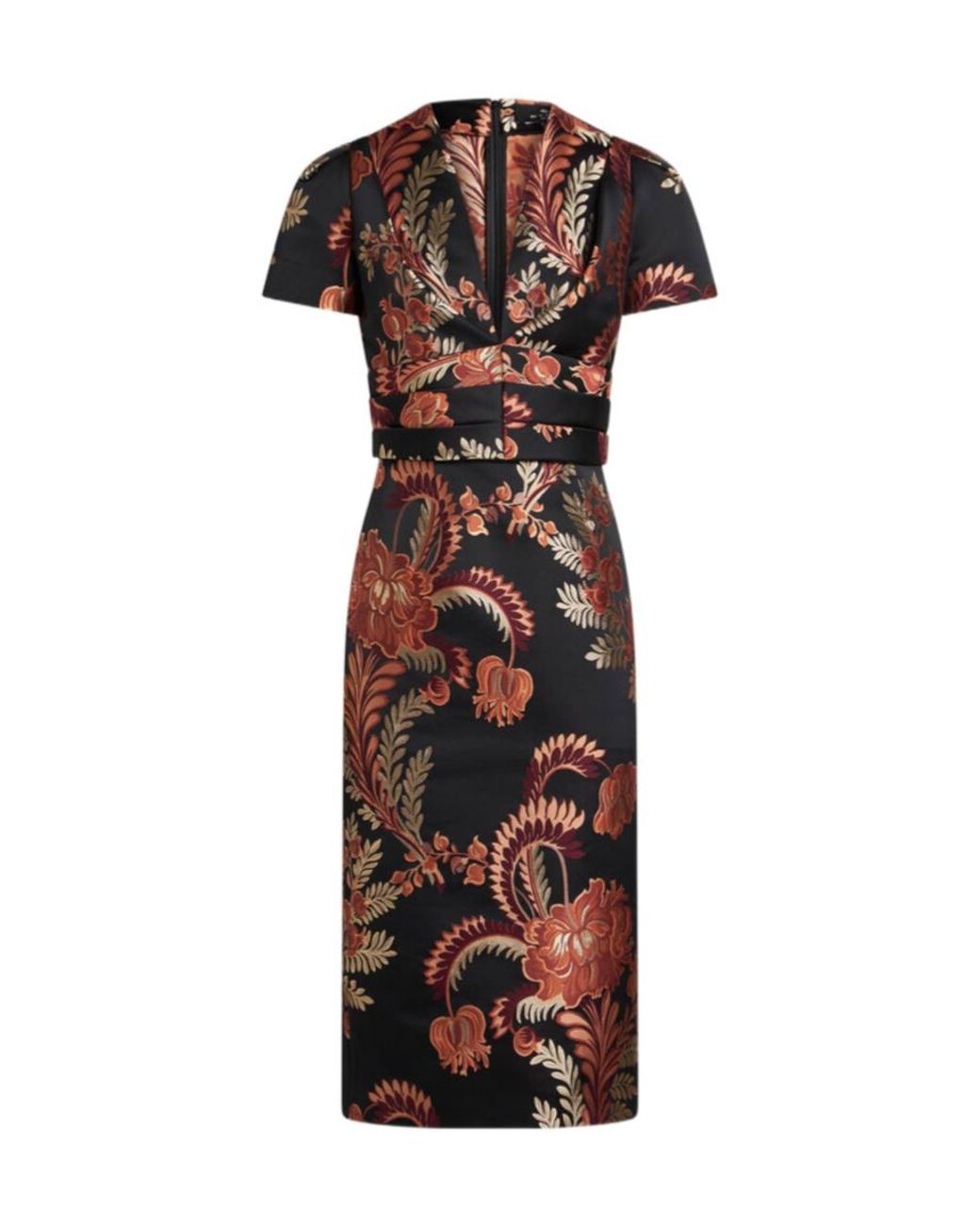 Etro Black Jacquard Dress