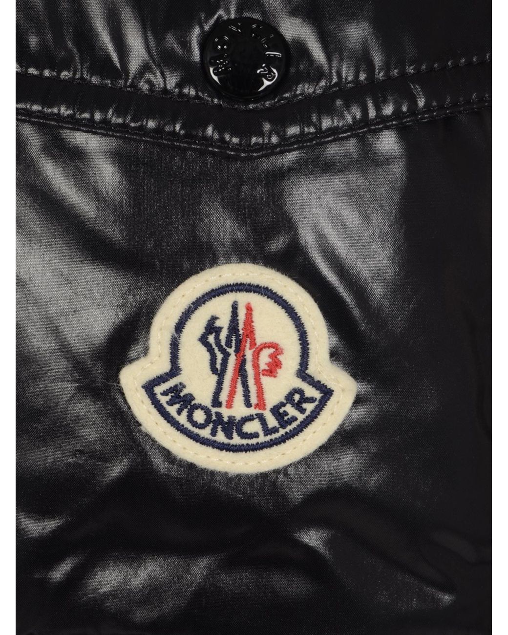 Moncler Black Courcelles Hooded Mid-Length Padded Jacket