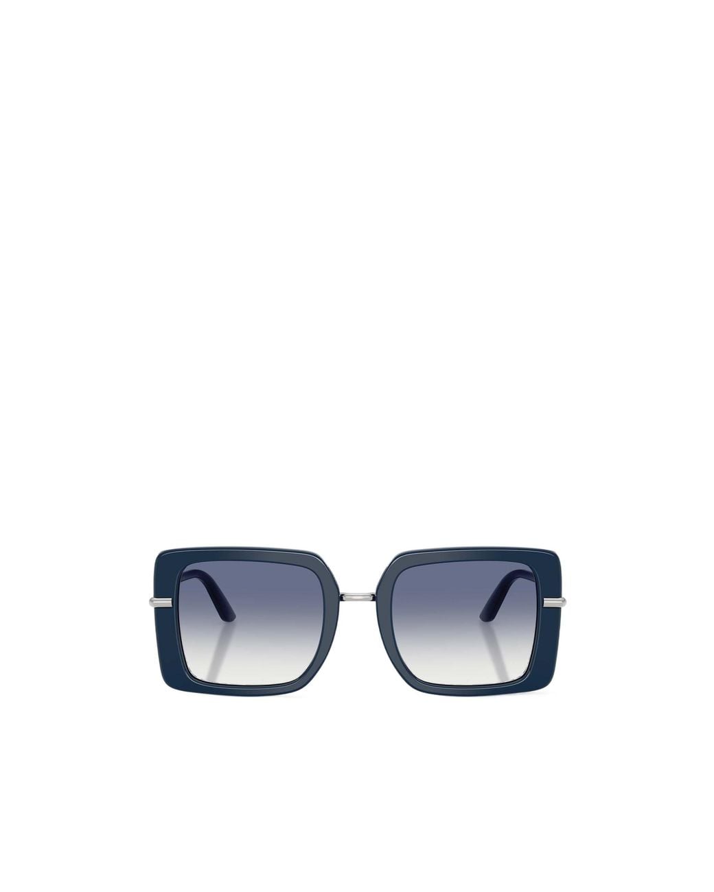 Dolce & Gabbana Blue Eyewear Square Frame Sunglasses