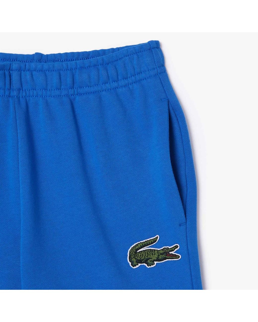 Lacoste Blue Casual Shortsleeve Top for men
