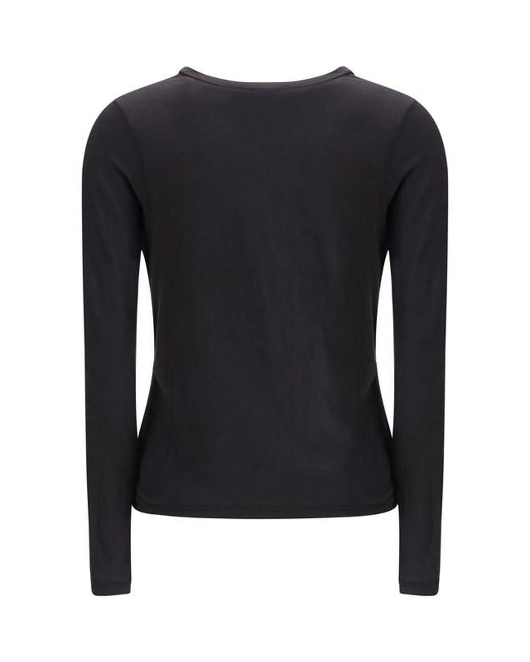 James Perse Black Cotton-Jersey T-Shirt