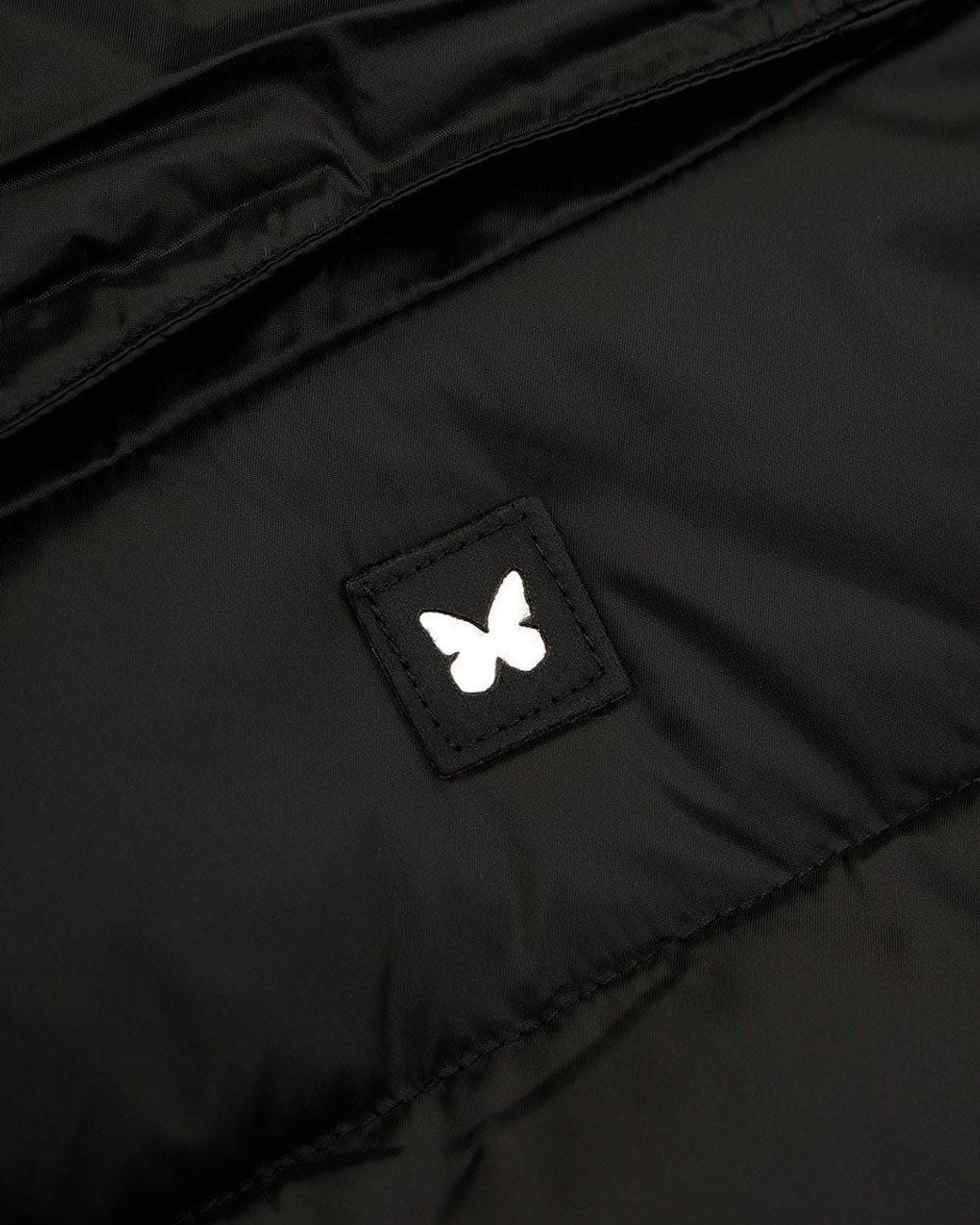 Weekend by Maxmara Black Hooded Quilted Down Jacket
