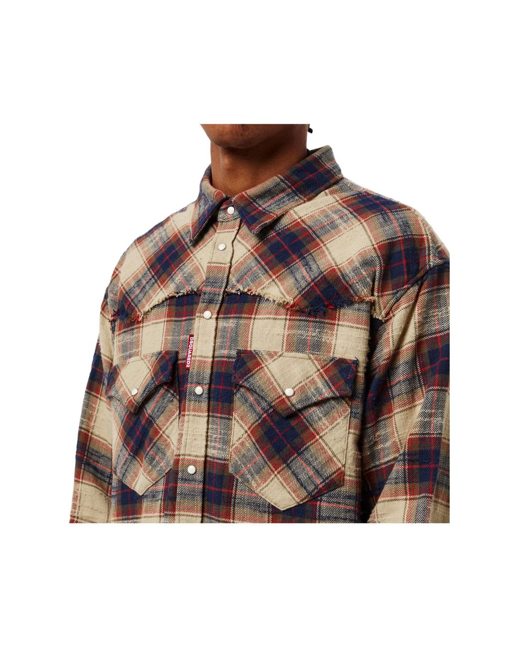DSquared² Multicolor Long-Sleeve Cowboy Shirt for men