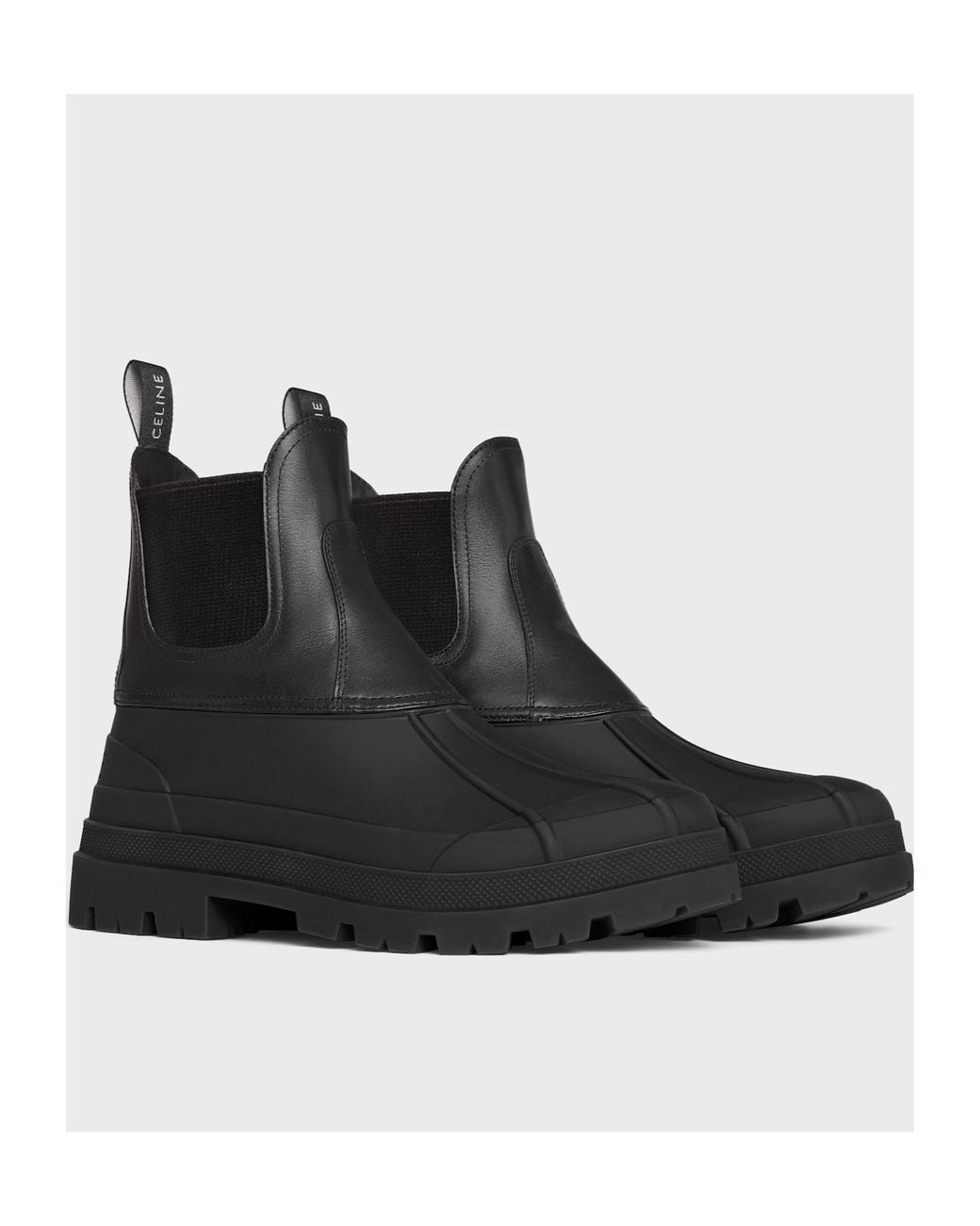 Céline Black Riley Ankle Boot